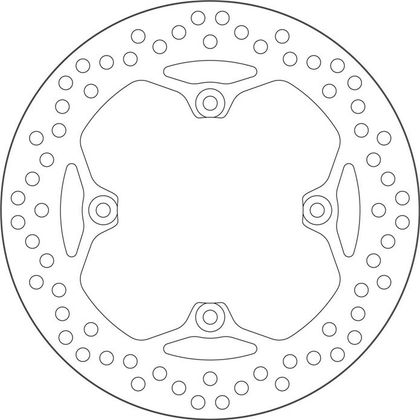 SBS 5051 Round brake disc