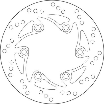 SBS 5053 Round brake disc