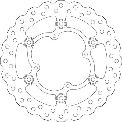 SBS 5054 Wave brake disc