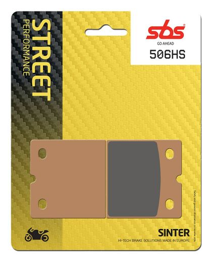 SBS 506 HS Brake pads Ref : SBS00230A / 506070 