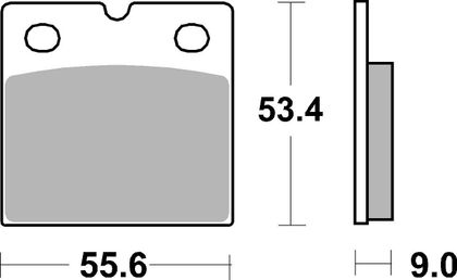 SBS 506 HS Brake pads
