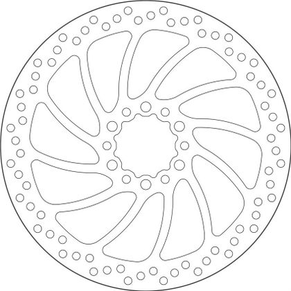 SBS 5069 Round brake disc