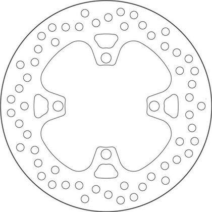 SBS 5076 Round brake disc