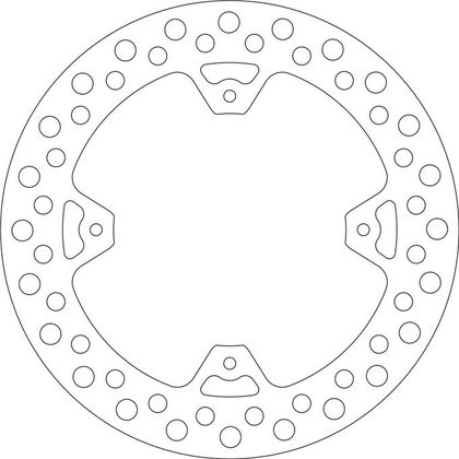 SBS 5098 Round brake disc