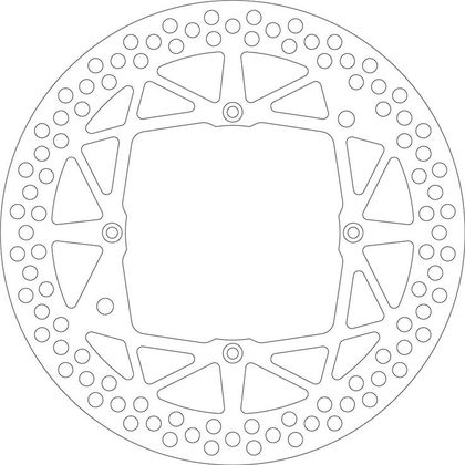 SBS 5109 Round brake disc