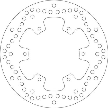 SBS 5111 Round brake disc