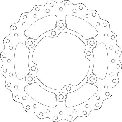 SBS 5112 Wave brake disc