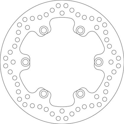 SBS 5115 Round brake disc