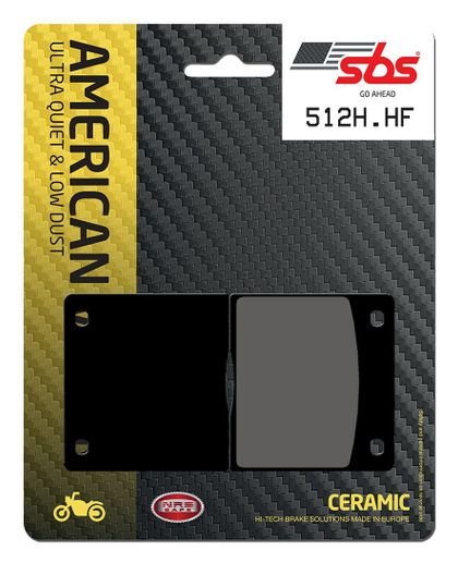 SBS 512H HF Brake pads Ref : SBS00253A / 512000 