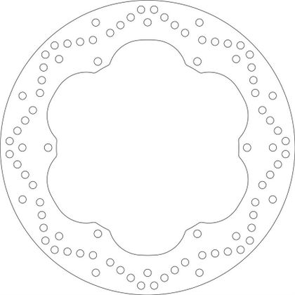 SBS 5127 Round brake disc