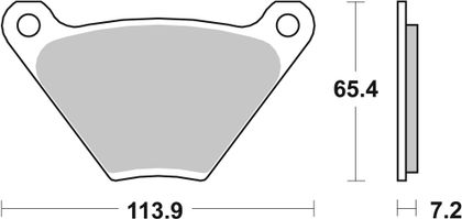 SBS 513H HF Brake pads