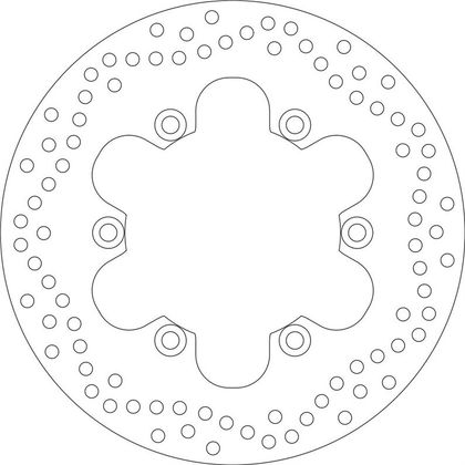 SBS 5132 Round brake disc