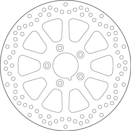 SBS 5138 Round brake disc