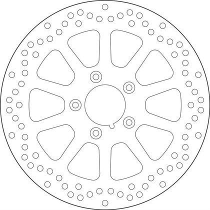 SBS 5139 Round brake disc