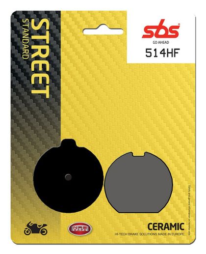 SBS 514HF Brake pads Ref : SBS00265A / 514000 KAWASAKI 750 Z 750 TWIN (KZ750B) - 1976 - 1978