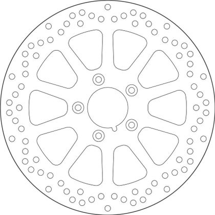 SBS 5141 Round brake disc