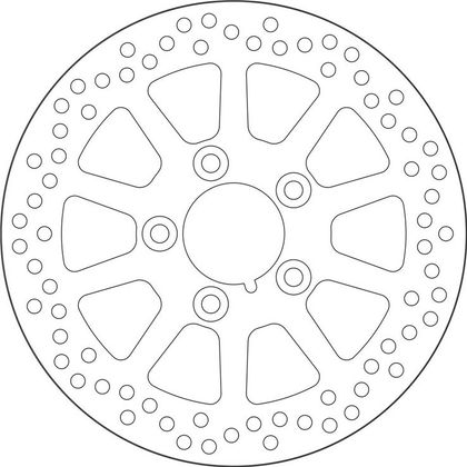 SBS 5157 Round brake disc