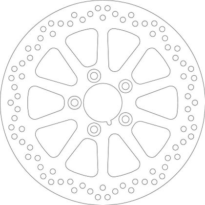 SBS 5160 Round brake disc