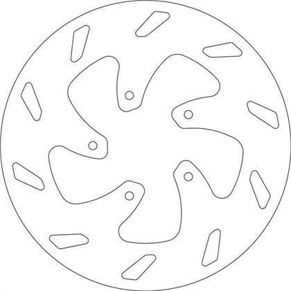 SBS 5171 Round brake disc