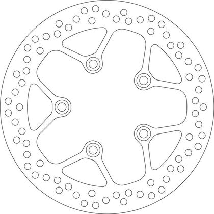 SBS 5178 Round brake disc