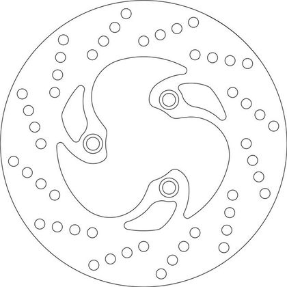 SBS 5182 Round brake disc