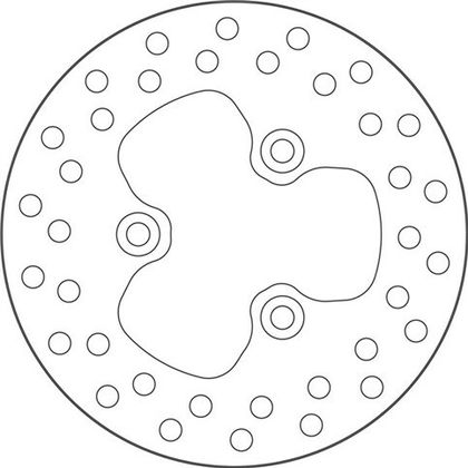 SBS 5187 Round brake disc