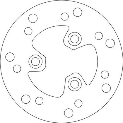 SBS 5189 Round brake disc