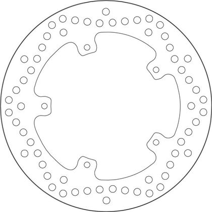 SBS 5193 Round brake disc