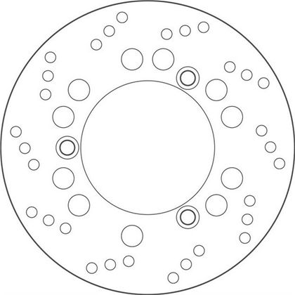 SBS 5199 Round brake disc