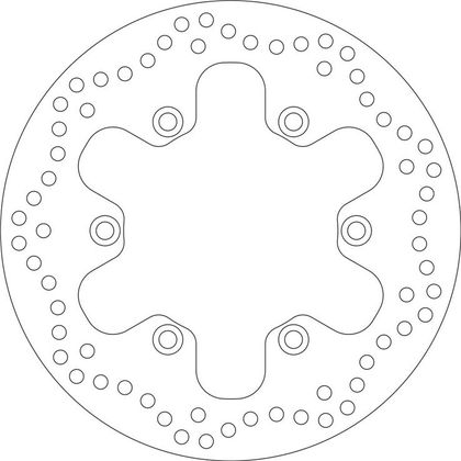 SBS 5202 Round brake disc