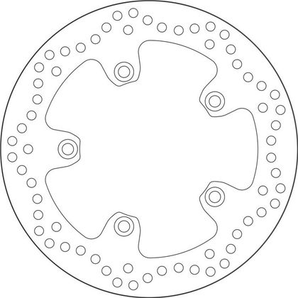 SBS 5203 Round brake disc