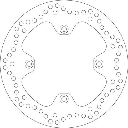 SBS 5204 Round brake disc