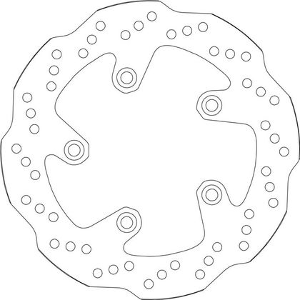 SBS 5205 Round brake disc