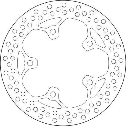 SBS 5206 Round brake disc