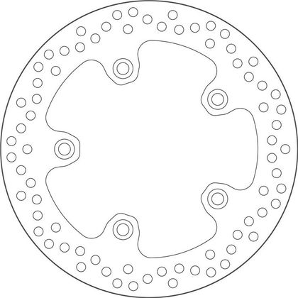 SBS 5209 Round brake disc