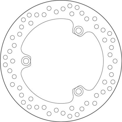 SBS 5211 Round brake disc