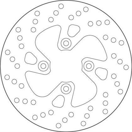 SBS 5213 Round brake disc