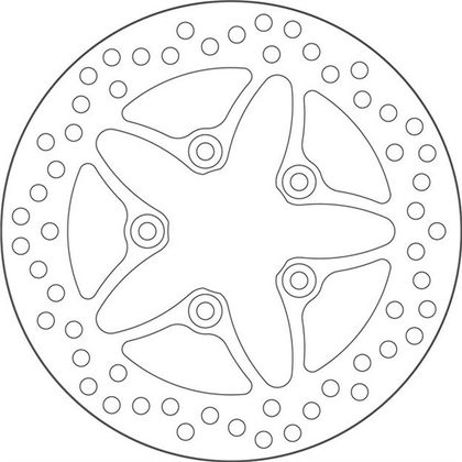 SBS 5215 Round brake disc