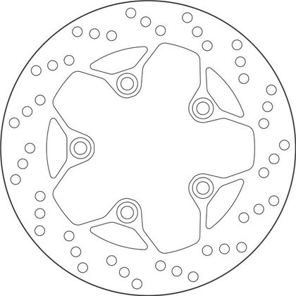 SBS 5219 Round brake disc