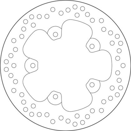SBS 5225 Round brake disc