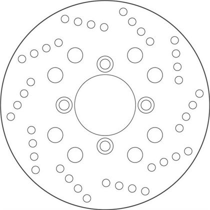 SBS 5226 Round brake disc