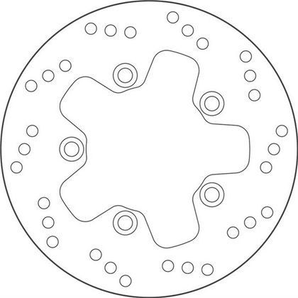 SBS 5229 Round brake disc