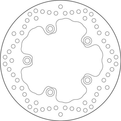 SBS 5231 Round brake disc