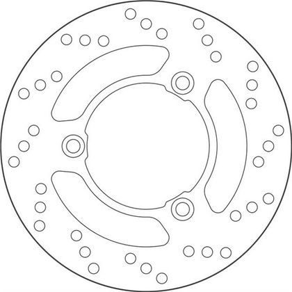 SBS 5232 Round brake disc