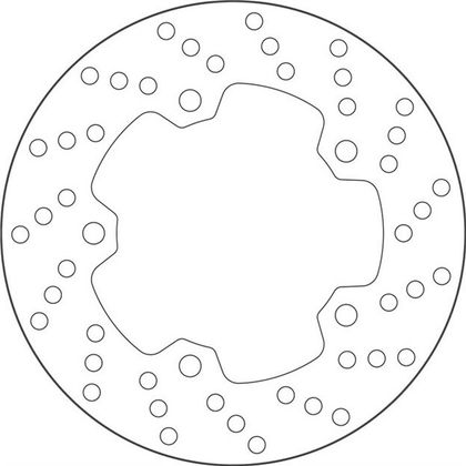 SBS 5234 Round brake disc