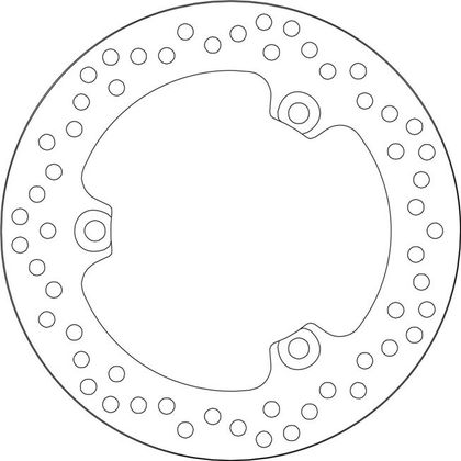 SBS 5237 Round brake disc