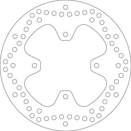 SBS 5238 Round brake disc