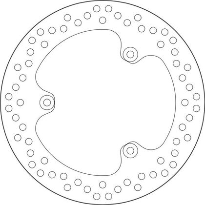 SBS 5239 Round brake disc