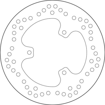 SBS 5244 Round brake disc