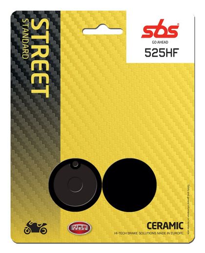 SBS 525HF Brake pads Ref : SBS00343A / 525000 HONDA 250 FL 250 ODYSSEY - 1984